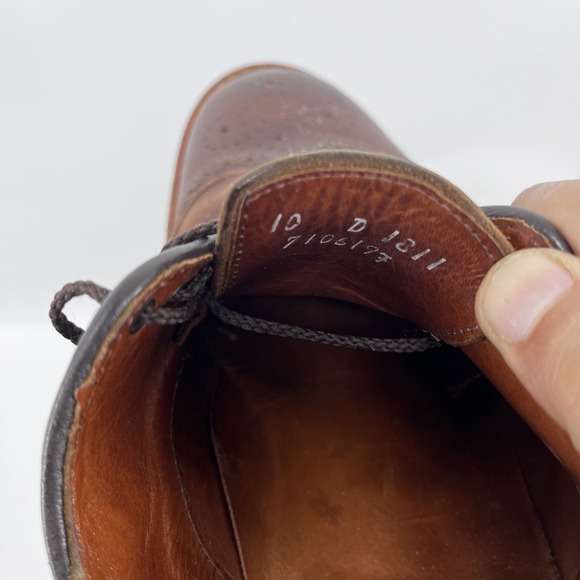 Allen Edmonds Derby shoes Size 10 Width D - Picture 7 of 8